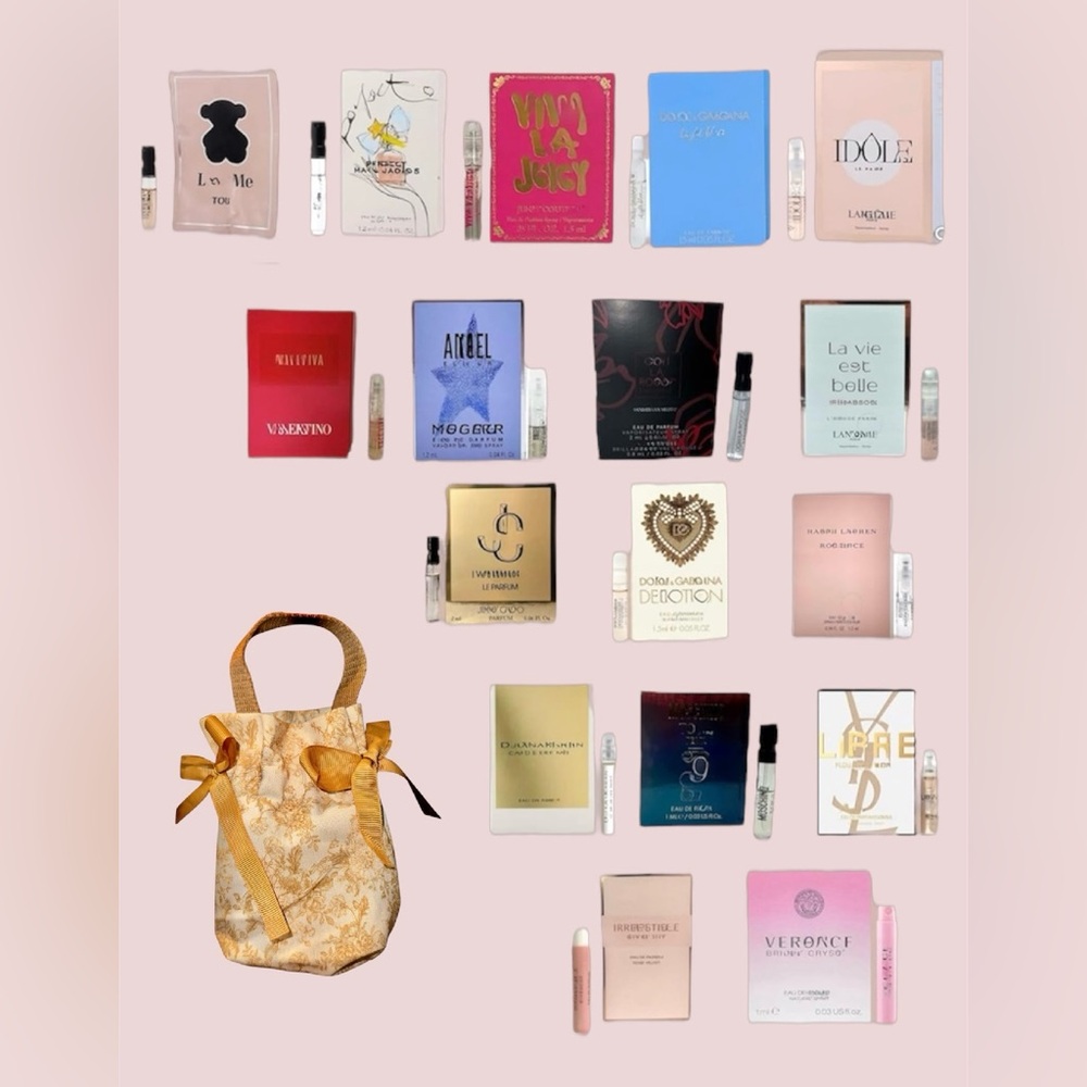 Perfume sample set (pack 8)